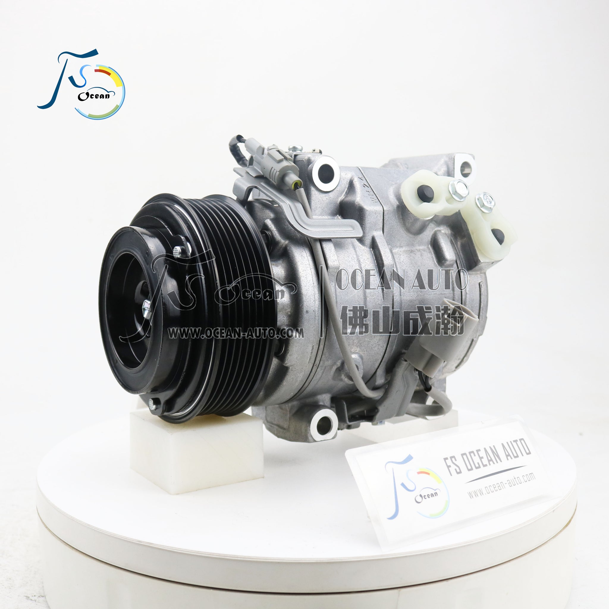 10S17C AC Compressor For Toyota Land Cruiser FZJ7,GRJ7,HZJ7,VDJ7